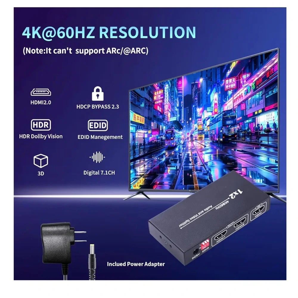 N/A hdmi splitter